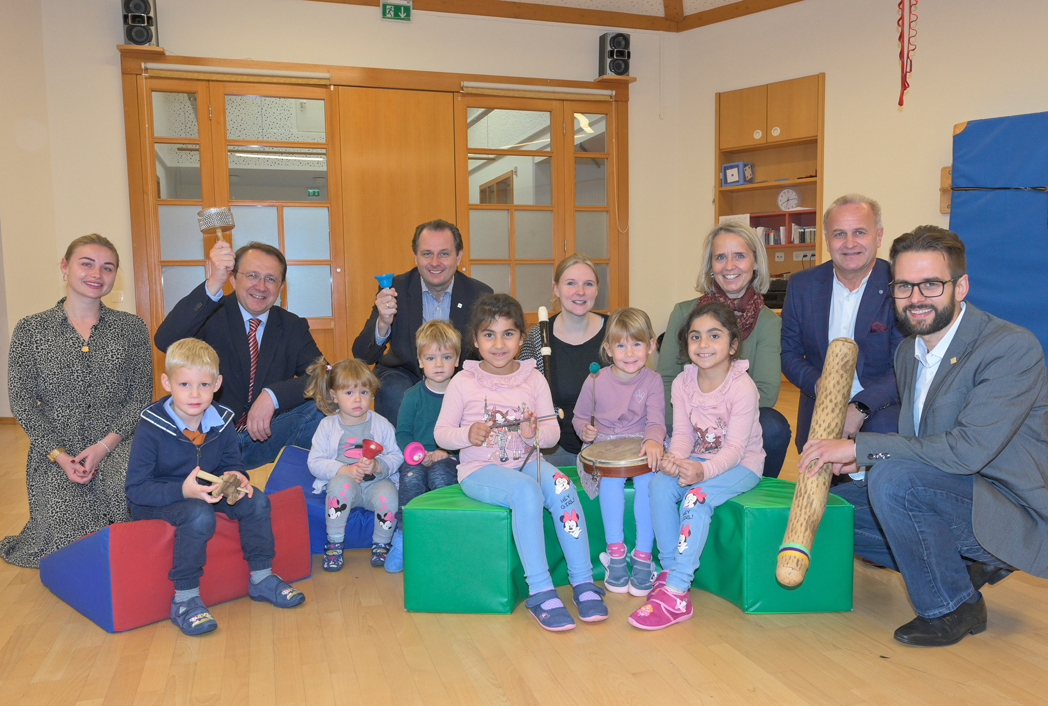 Mehr Musik im Kindergarten: Pilotprojekt in St. Pöltener Kindergärten
